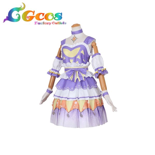 画像2: アイカツ!　紫吹蘭　ドラマチックガール　コスプレ衣装 (2)