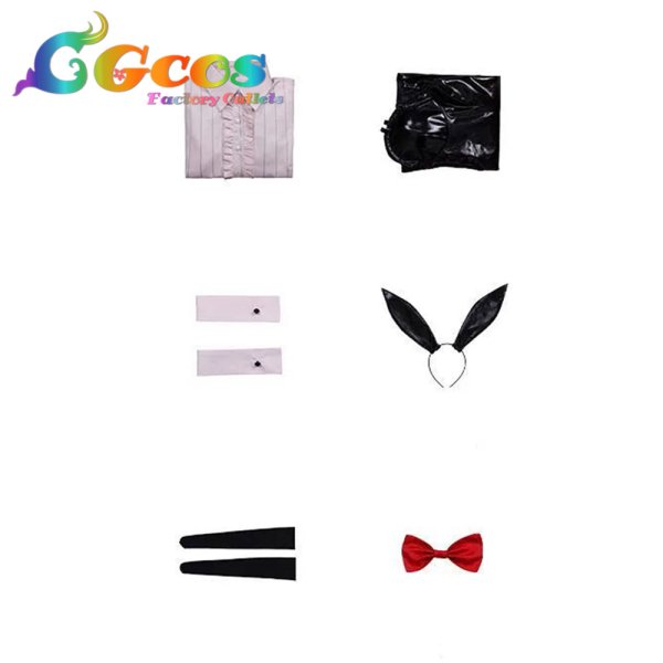 画像4: 五等分の花嫁 中野五月 バニーver. コスプレ衣装 (4)