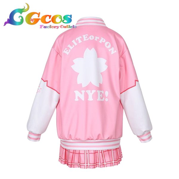 画像3: バーチャルYouTuber Vtuber さくらみこ マリンセーラー衣装 コスプレ衣装 (3)