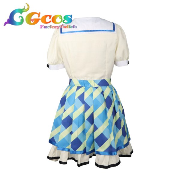 画像3: アイカツ! 霧矢あおい ブルーステージ コスプレ衣装 (3)