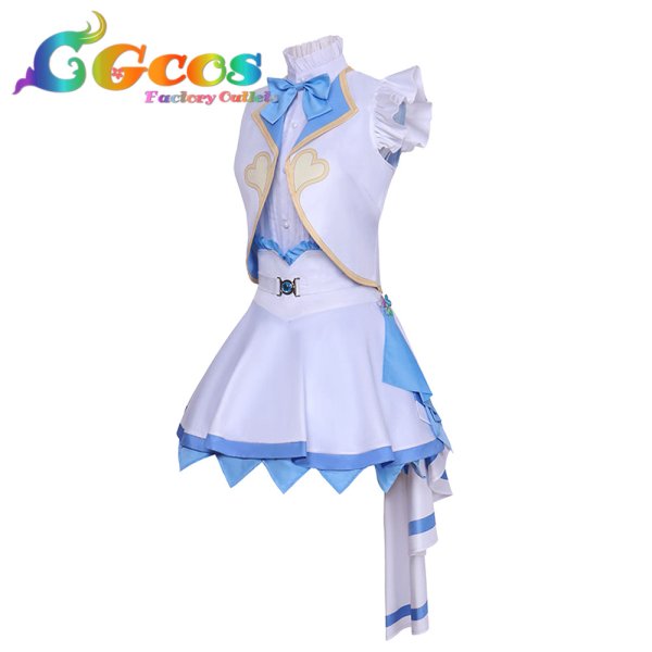 画像2: プロジェクトセカイ カラフルステージ! feat. 初音ミク 桐谷遥 劇場版プロジェクトセカイ 壊れたセカイと歌えないミク コスプレ衣装 (2)