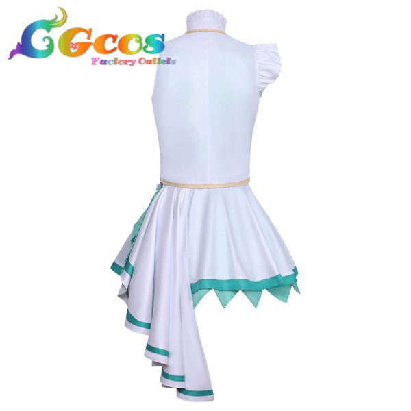 画像2: プロジェクトセカイ カラフルステージ! feat. 初音ミク 日野森雫 劇場版プロジェクトセカイ 壊れたセカイと歌えないミク コスプレ衣装 (2)