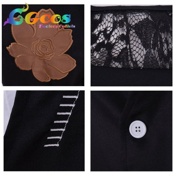 画像4: プロジェクトセカイ カラフルステージ！ feat. 初音ミク　東雲絵名　ZOZOコラボ　コスプレ衣装 (4)