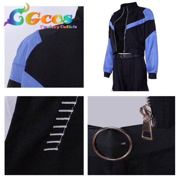 画像4: プロジェクトセカイ カラフルステージ! feat. 初音ミク 朝比奈まふゆ ZOZOコラボ コスプレ衣装 (4)