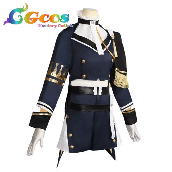 画像2: プロジェクトセカイ カラフルステージ! feat. 初音ミク 初音ミク Crown Knight コスプレ衣装 (2)