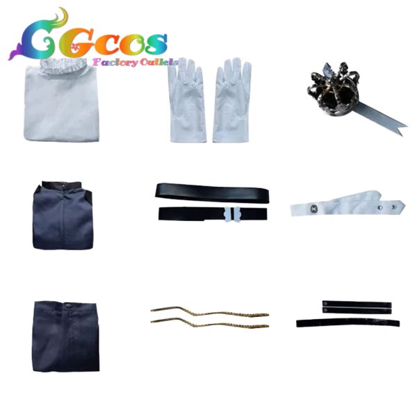 画像4: プロジェクトセカイ カラフルステージ! feat. 初音ミク 初音ミク Crown Knight コスプレ衣装 (4)