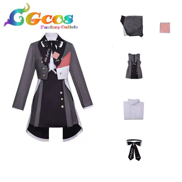 画像3: プロジェクトセカイ カラフルステージ！ feat. 初音ミク　花里みのり　セカイシンフォニー 2024　コスプレ衣装 (3)