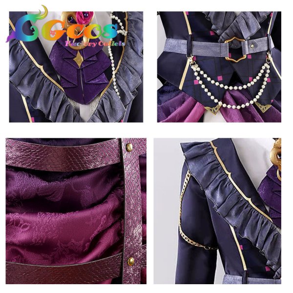 画像2: あんさんぶるスターズ! クロススカウト?傾慕の華/恍惚 巴日和 葵ゆうた 衣更真緒 コスプレ衣装 (2)