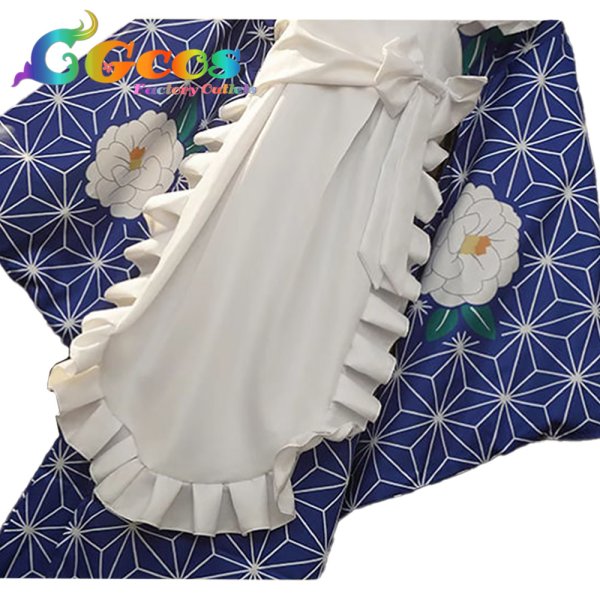 画像4: ぼっち・ざ・ろっく!　山田リョウ　神明の少女　和メイド　コスプレ衣装 (4)