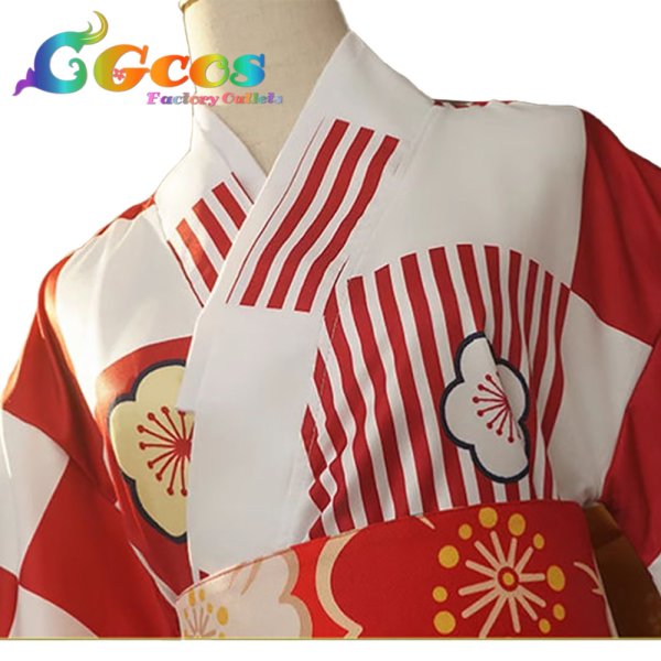 画像2: ぼっち・ざ・ろっく!　喜多郁代　神明の少女　和メイド　コスプレ衣装 (2)