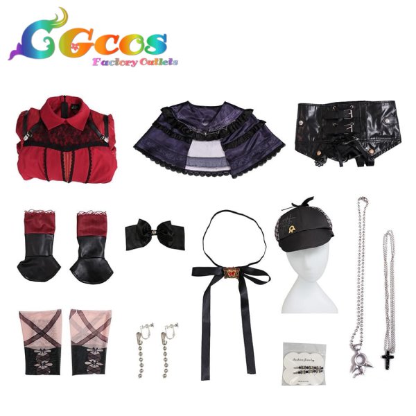 画像12: バーチャルYouTuber　VTuber　Shiori Novella (シオリ・ノヴェラ)　 探偵衣装　コスプレ衣装 (12)