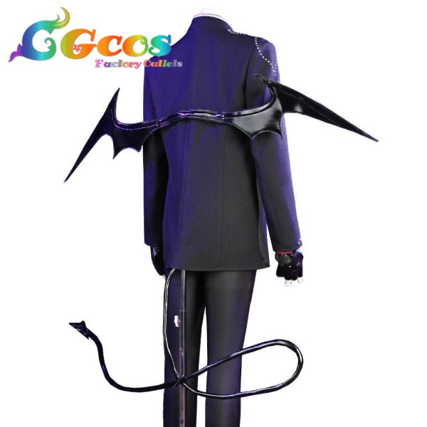画像2: バーチャルYouTuber　VTuber　渡会雲雀　悪を謳歌する者　コスプレ衣装 (2)