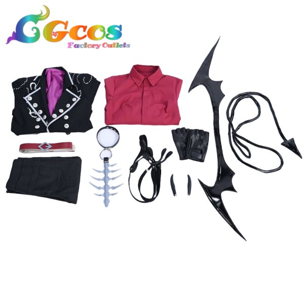 画像4: バーチャルYouTuber　VTuber　渡会雲雀　悪を謳歌する者　コスプレ衣装 (4)