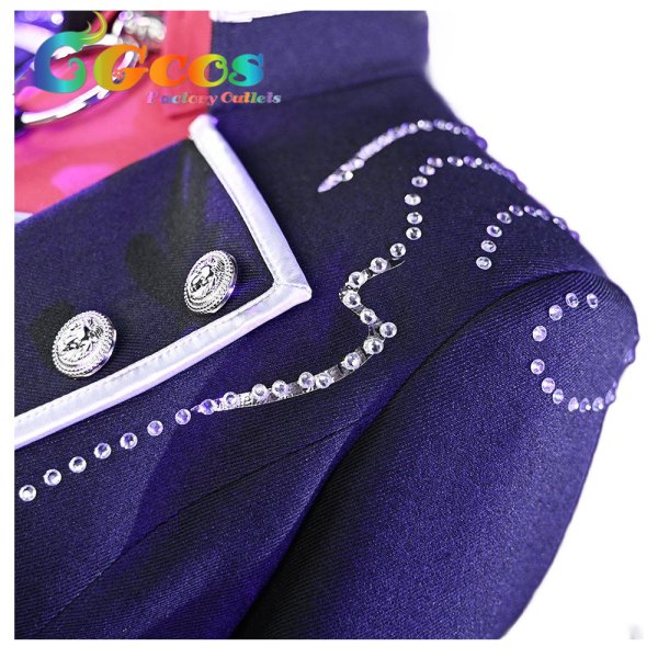 画像9: バーチャルYouTuber　VTuber　渡会雲雀　悪を謳歌する者　コスプレ衣装 (9)