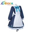 画像2: ブルーアーカイブ　才羽ミドリ　才羽モモイ　メイド　コスプレ衣装 (2)