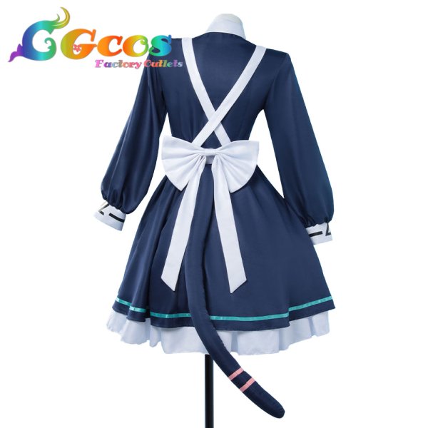 画像3: ブルーアーカイブ　才羽ミドリ　才羽モモイ　メイド　コスプレ衣装 (3)