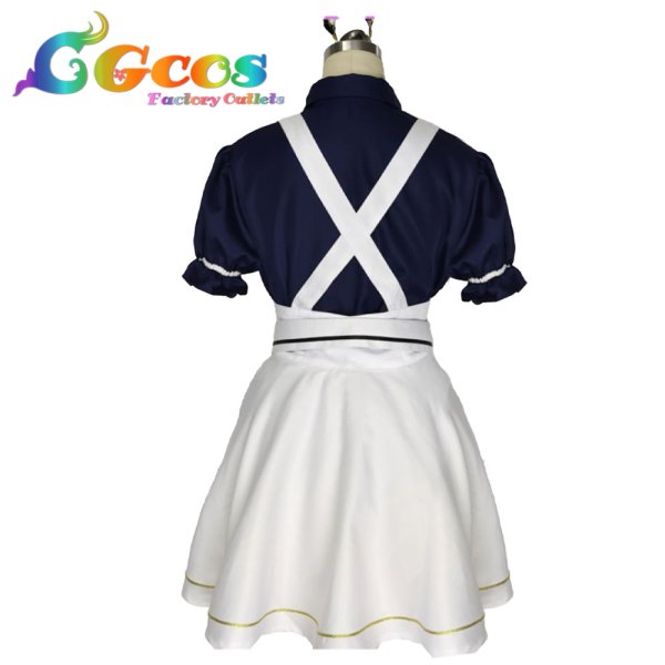 画像2: ブルーアーカイブ　阿慈谷ヒフミ　コラボカフェ　コスプレ衣装 (2)