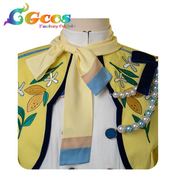 画像10: あんさんぶるスターズ！　SunnyTrip Summer　天城一彩　白鳥藍良　礼瀬マヨイ　風早巽　コスプレ衣装 (10)