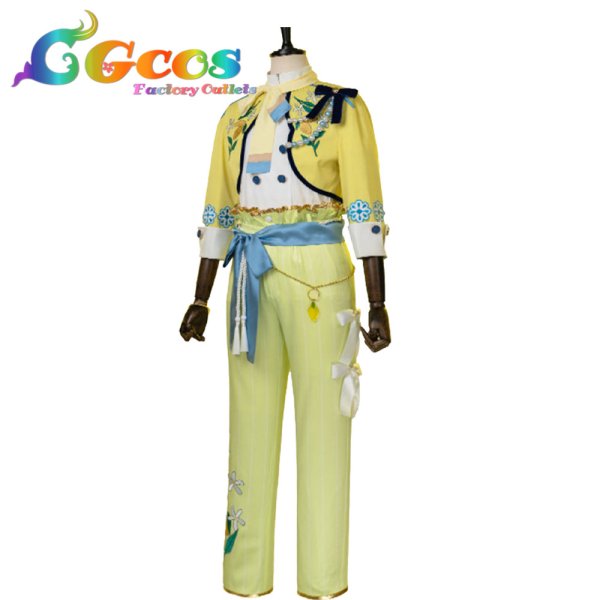 画像4: あんさんぶるスターズ！　SunnyTrip Summer　天城一彩　白鳥藍良　礼瀬マヨイ　風早巽　コスプレ衣装 (4)