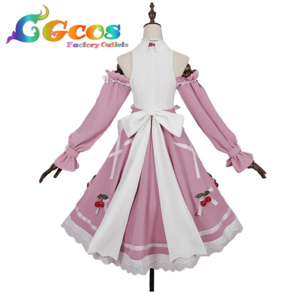 画像4: アークナイツ　ナイトメア　湖畔の少女　コスプレ衣装 (4)