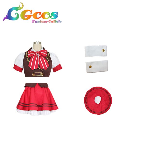 画像8: ご注文はうさぎですか?　保登心愛　バレンタイン衣装　コスプレ衣装 (8)