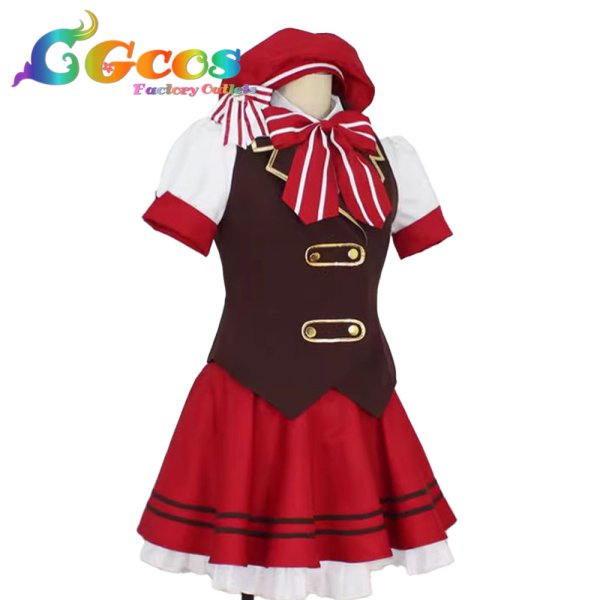 画像3: ご注文はうさぎですか?　保登心愛　バレンタイン衣装　コスプレ衣装 (3)