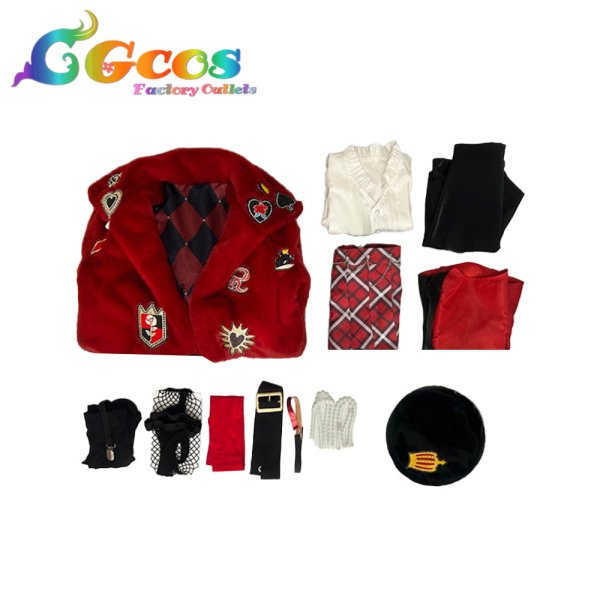 画像4: リドル・ローズハート　夢の反逆者　コスプレ衣装 (4)