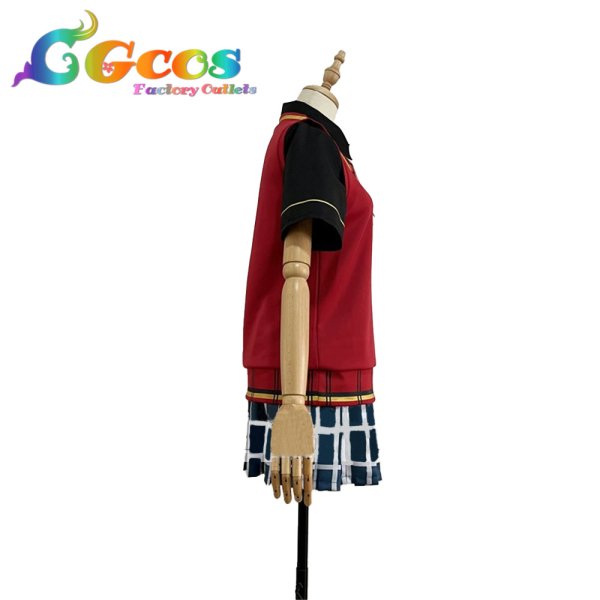 画像3: ラブライブ！虹ヶ咲学園スクールアイドル同好会　鐘嵐珠　夏服　コスプレ衣装 (3)