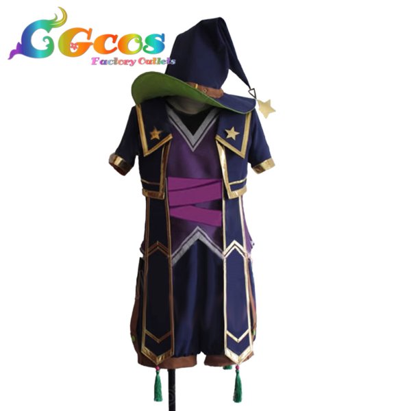 画像1: あんさんぶるスターズ！　春川宙　ハロウィンウィッチ　コスプレ衣装 (1)