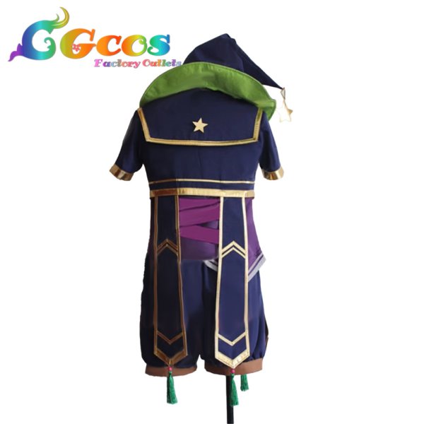 画像2: あんさんぶるスターズ！　春川宙　ハロウィンウィッチ　コスプレ衣装 (2)