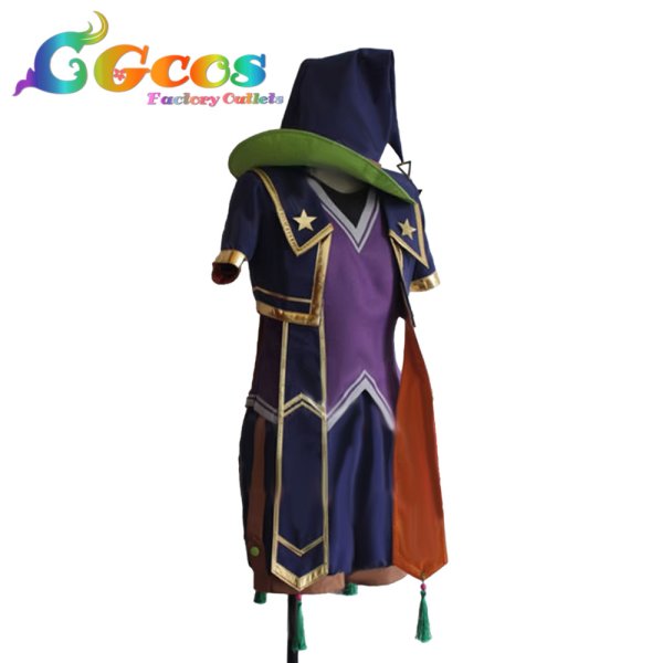 画像3: あんさんぶるスターズ！　春川宙　ハロウィンウィッチ　コスプレ衣装 (3)