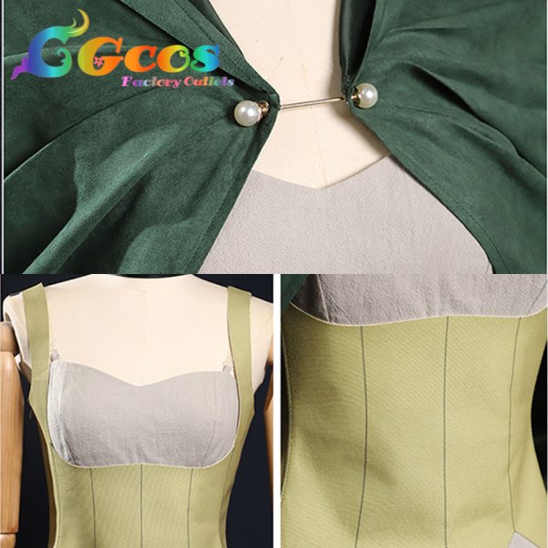 画像7: ダンジョン飯 シスヒス・オフリ コスプレ衣装 (7)