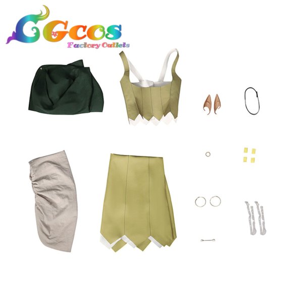 画像8: ダンジョン飯 シスヒス・オフリ コスプレ衣装 (8)