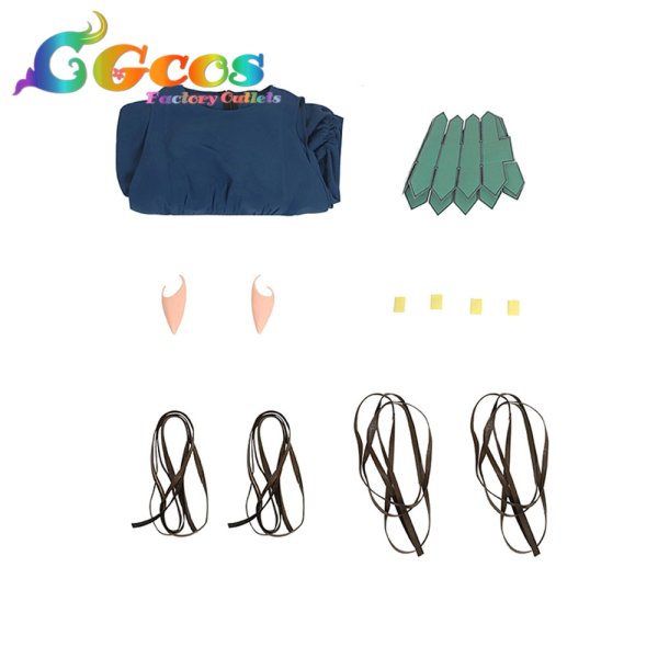 画像8: ダンジョン飯 ミルシリル コスプレ衣装 (8)