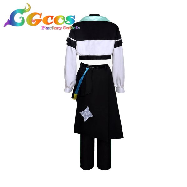 画像4: プロジェクトセカイ カラフルステージ! feat. 初音ミク 草薙寧々 サイバーパンクデッドボーイ コスプレ衣装 (4)