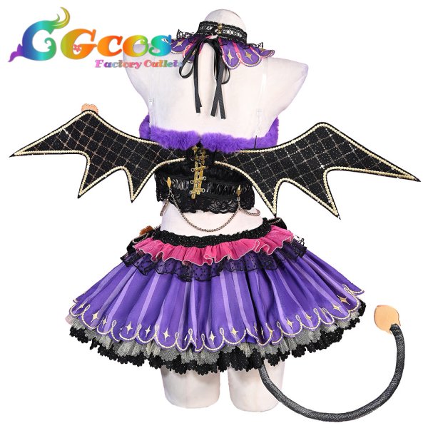 画像3: ラブライブ！サンシャイン!!　黒澤ダイヤ　小悪魔編　 覚醒後　コスプレ衣装 (3)