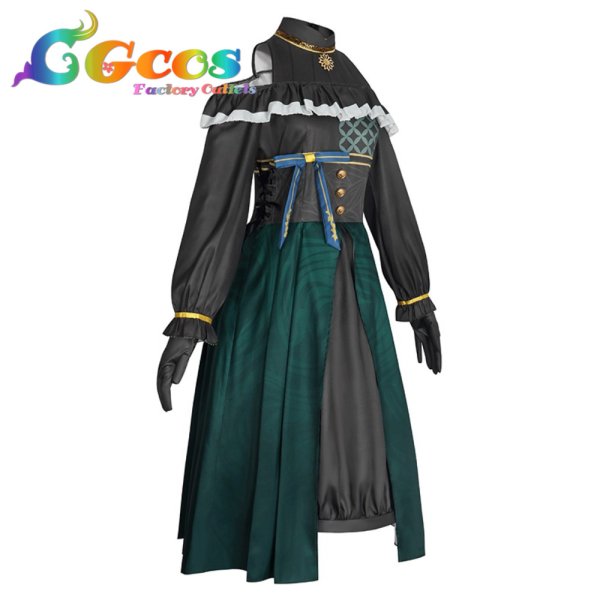 画像3: プロジェクトセカイ カラフルステージ! feat. 初音ミク 草薙寧々 江戸の町並みに飲まれて コスプレ衣装 (3)