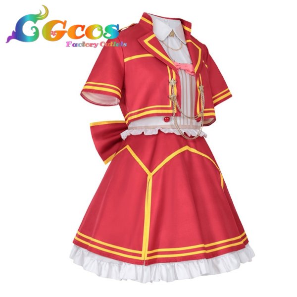画像2: アイカツ! 星宮いちご ドリコラFes コスプレ衣装 (2)