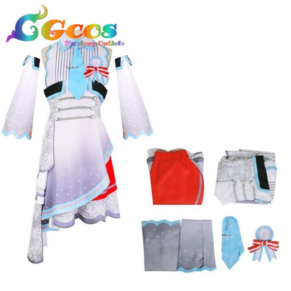 画像5: プロジェクトセカイ カラフルステージ! feat. 初音ミク 初音ミク コスプレ衣装 (5)