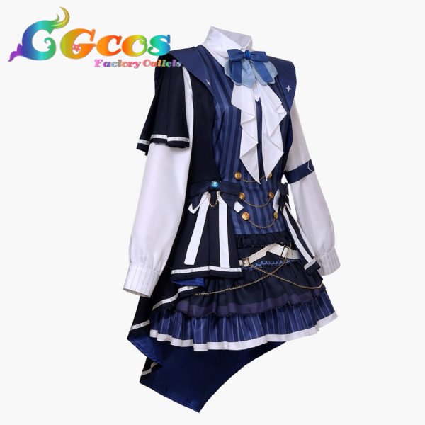 画像2: バーチャルYouTuber VTuber 東雪蓮 3周年記念 コスプレ衣装 (2)