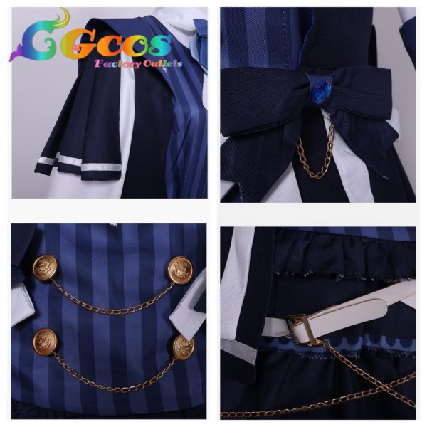 画像5: バーチャルYouTuber VTuber 東雪蓮 3周年記念 コスプレ衣装 (5)