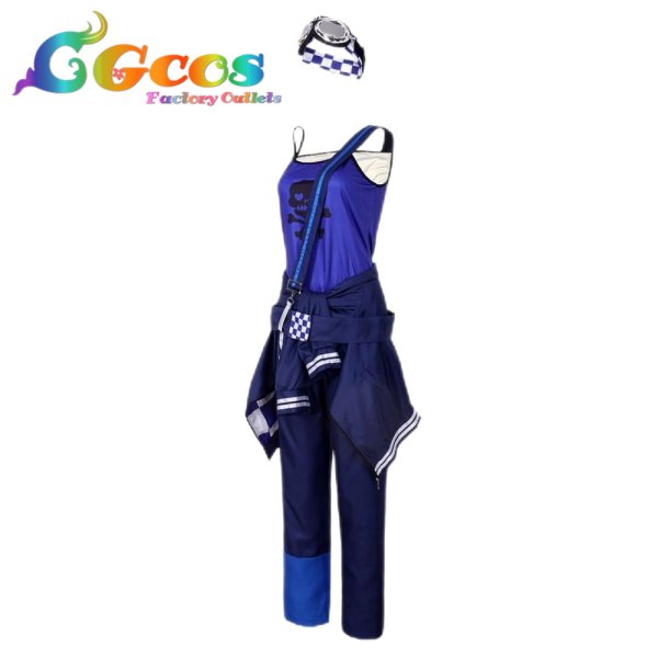 画像3: VOCALOID　鏡音リン（バーニングストーン）　鏡音レン（ライトニングストーン）　コスプレ衣装 (3)