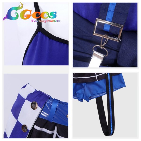 画像8: VOCALOID　鏡音リン（バーニングストーン）　鏡音レン（ライトニングストーン）　コスプレ衣装 (8)