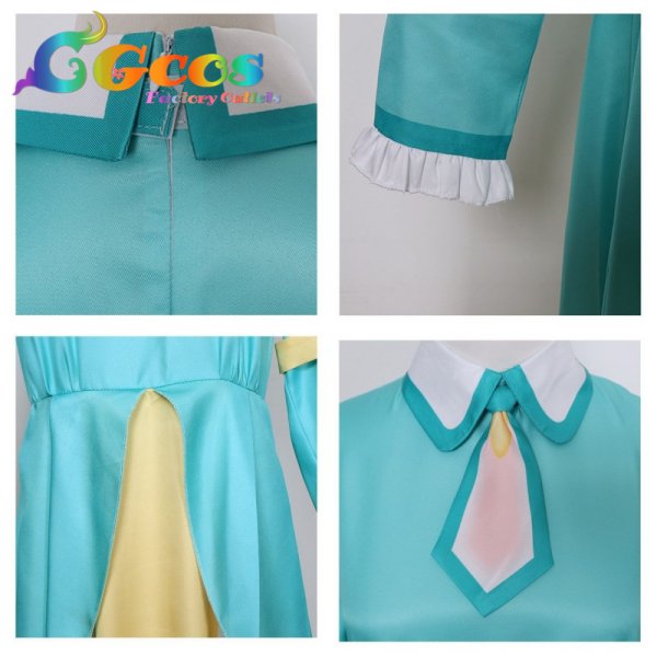 画像5: プロジェクトセカイ カラフルステージ! feat. 初音ミク 草薙寧々 劇場版プロセカ 壊れたセカイと歌えないミク コスプレ衣装 (5)