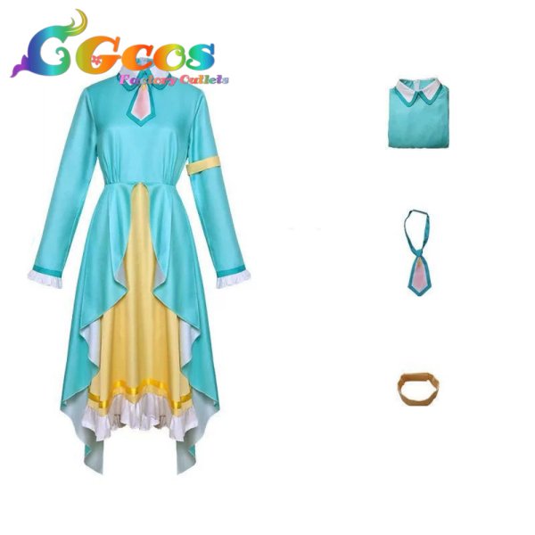 画像6: プロジェクトセカイ カラフルステージ! feat. 初音ミク 草薙寧々 劇場版プロセカ 壊れたセカイと歌えないミク コスプレ衣装 (6)