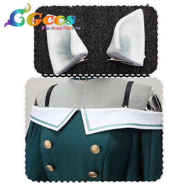 画像4: プロジェクトセカイ カラフルステージ! feat. 初音ミク 草薙寧々 嗚呼、素晴らしきニャン生 コスプレ衣装 (4)