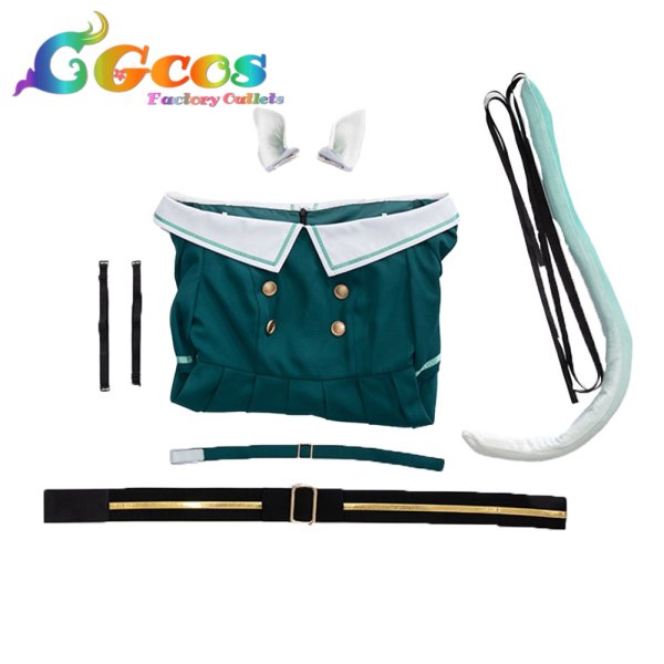 画像8: プロジェクトセカイ カラフルステージ! feat. 初音ミク 草薙寧々 嗚呼、素晴らしきニャン生 コスプレ衣装 (8)