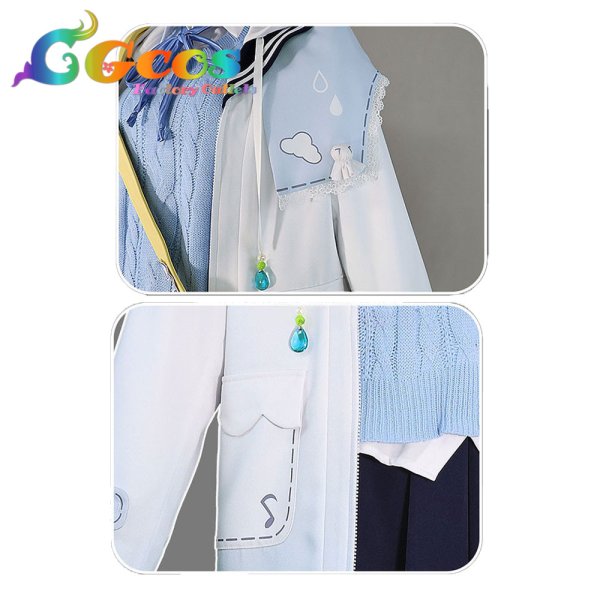 画像5: プロジェクトセカイ カラフルステージ! feat. 初音ミク しずくも コスプレ衣装 (5)