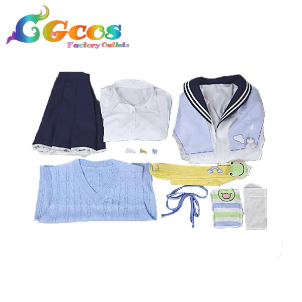 画像7: プロジェクトセカイ カラフルステージ! feat. 初音ミク しずくも コスプレ衣装 (7)