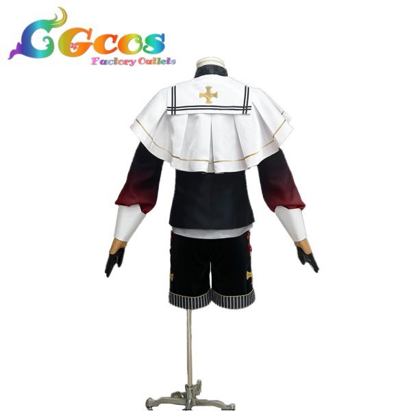 画像3: あんさんぶるスターズ! 仙石忍 真白友也 朱桜司 ユメ 堕天使の晩餐会衣装 コスプレ衣装 (3)